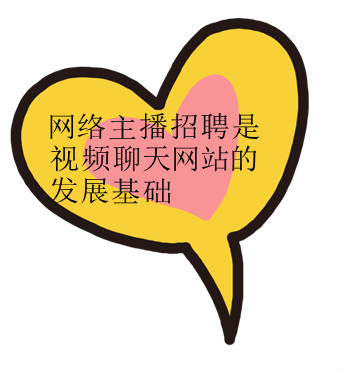 网络主播招聘是视频聊天网站的发展基础
