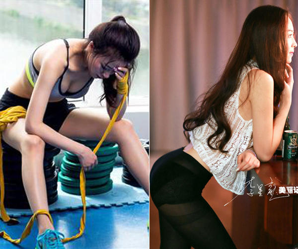美女主播PK美照